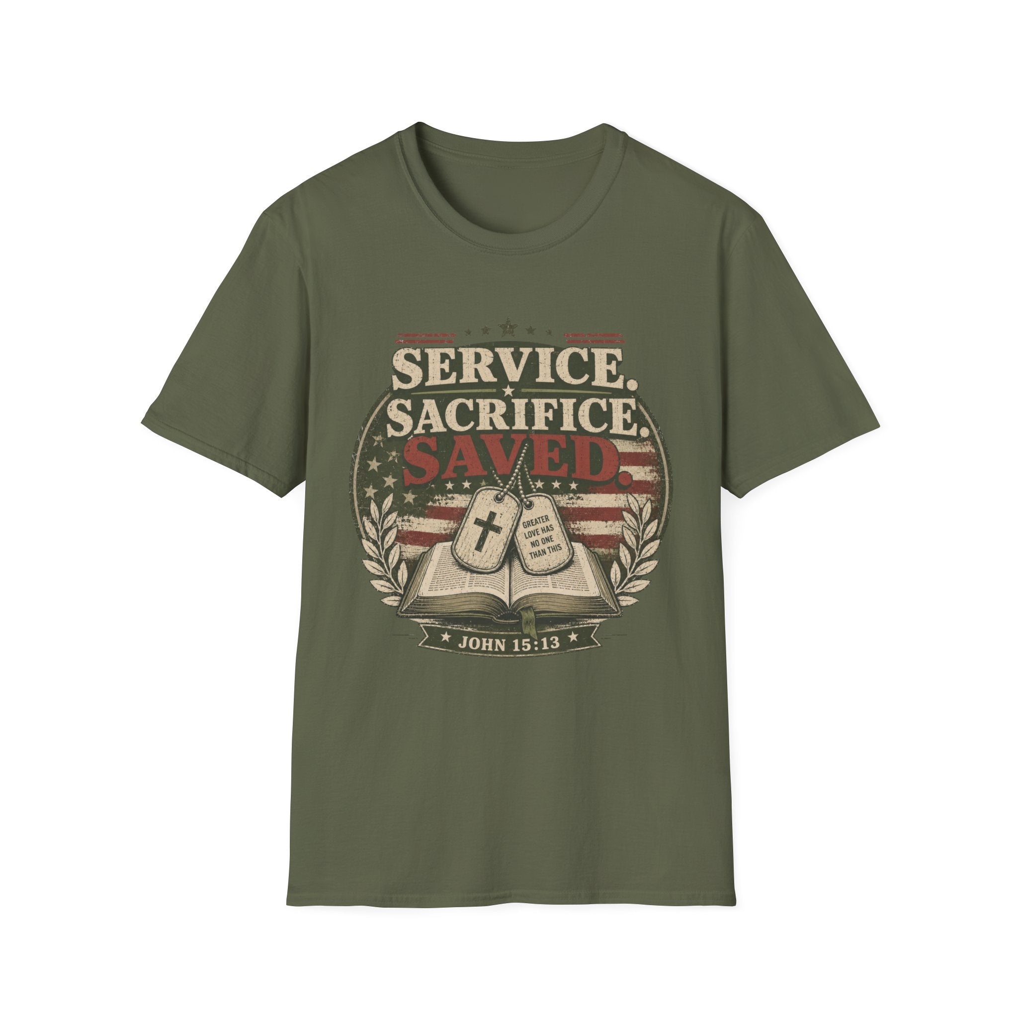 Service Sacrifice Saved T-Shirt