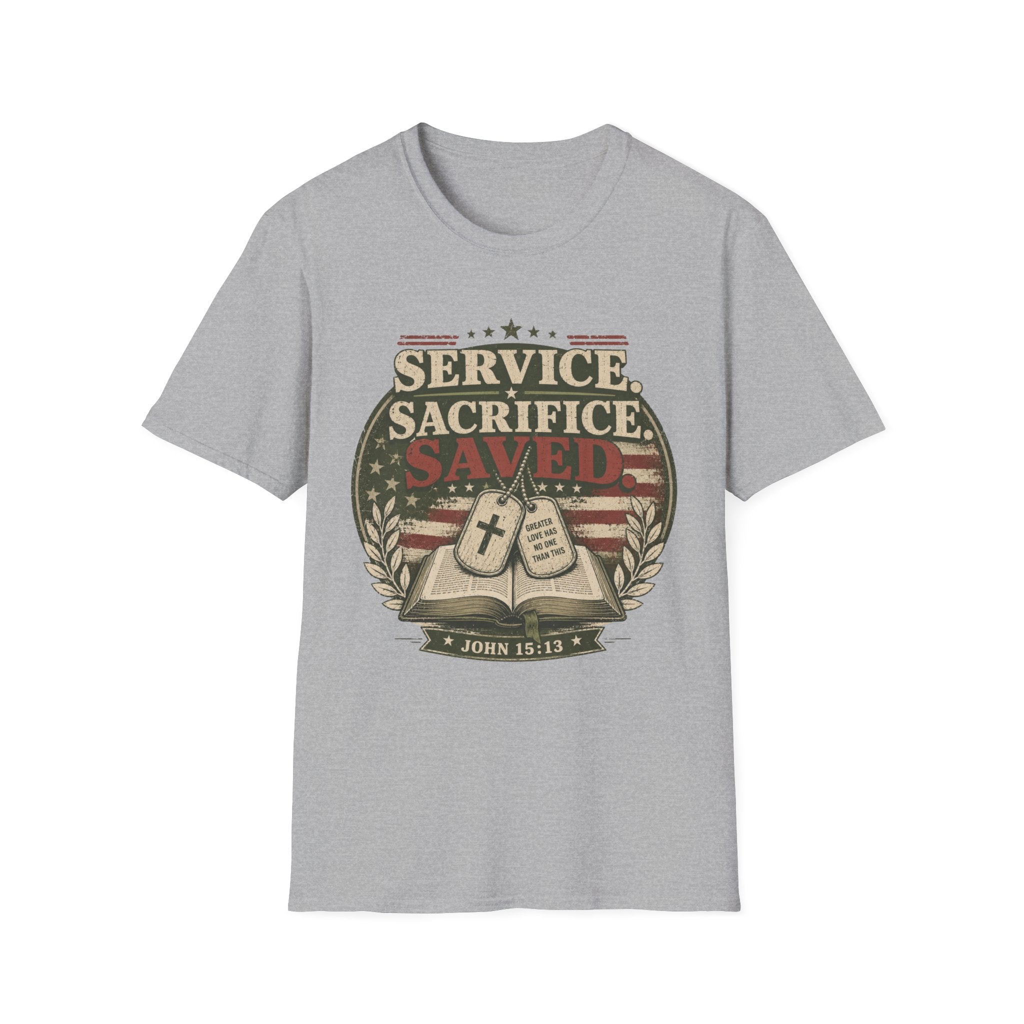 Service Sacrifice Saved T-Shirt