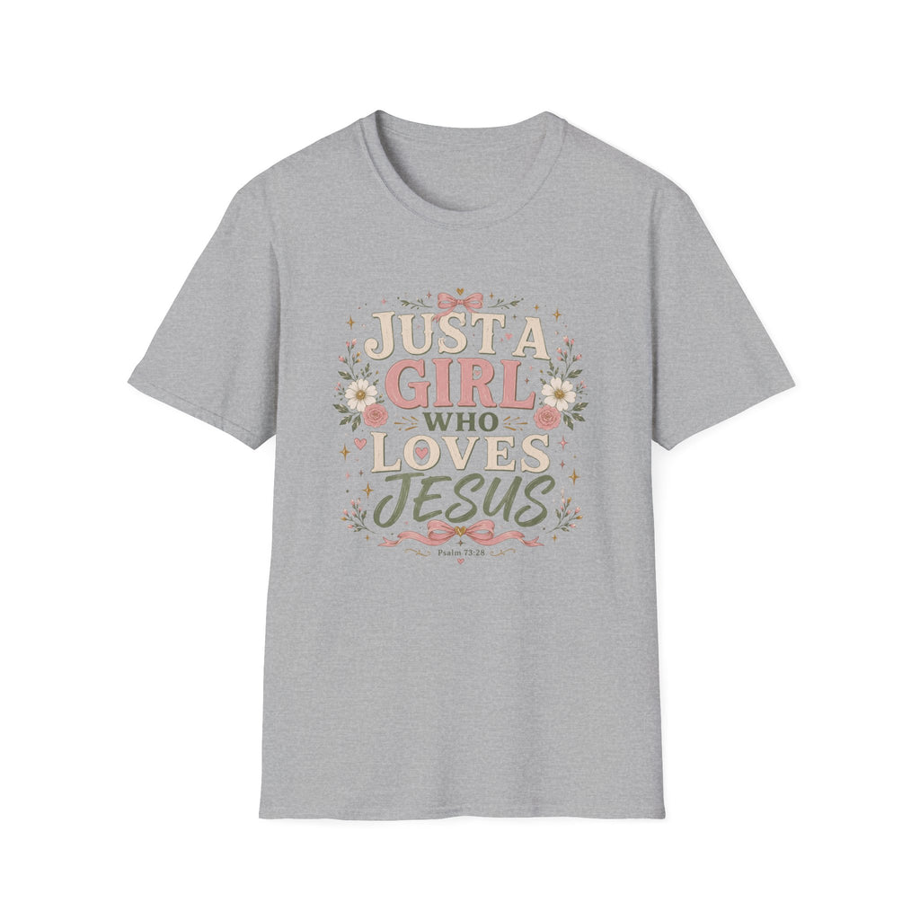 Girl Who Loves Jesus T-Shirt
