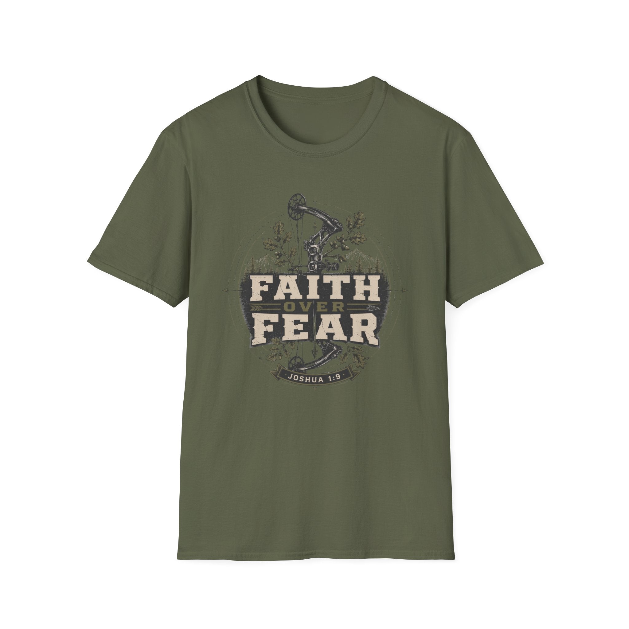 Bowhunter Faith Over Fear T-Shirt